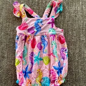 Posh peanut bubble romper